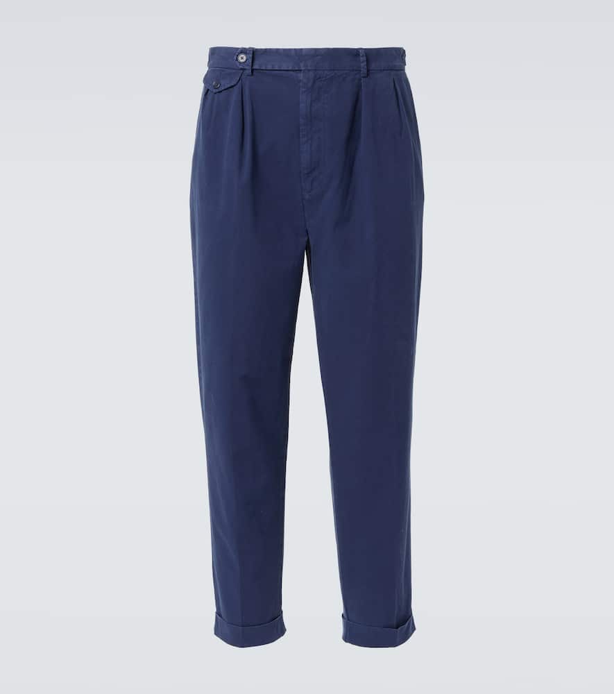 Tennis cotton chinos