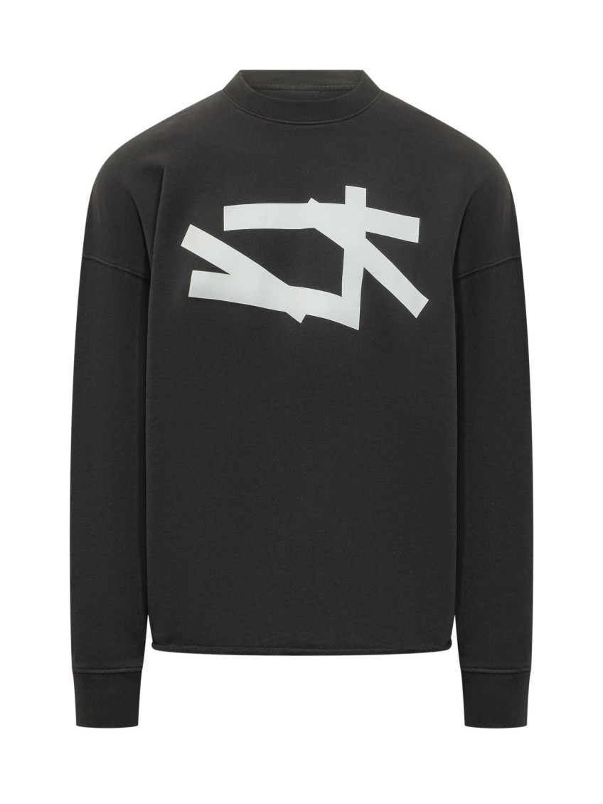 Black Crew Neck Sweatshirt
