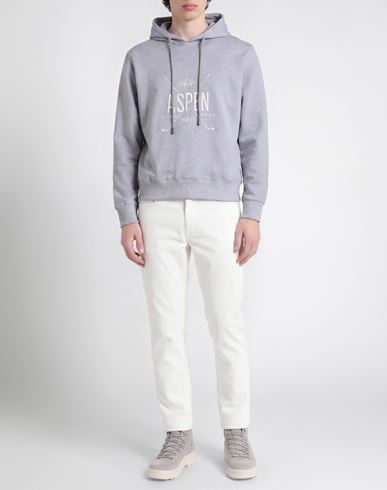 Fefè Napoli Man Sweatshirt Grey Size S Cotton, Polyamide