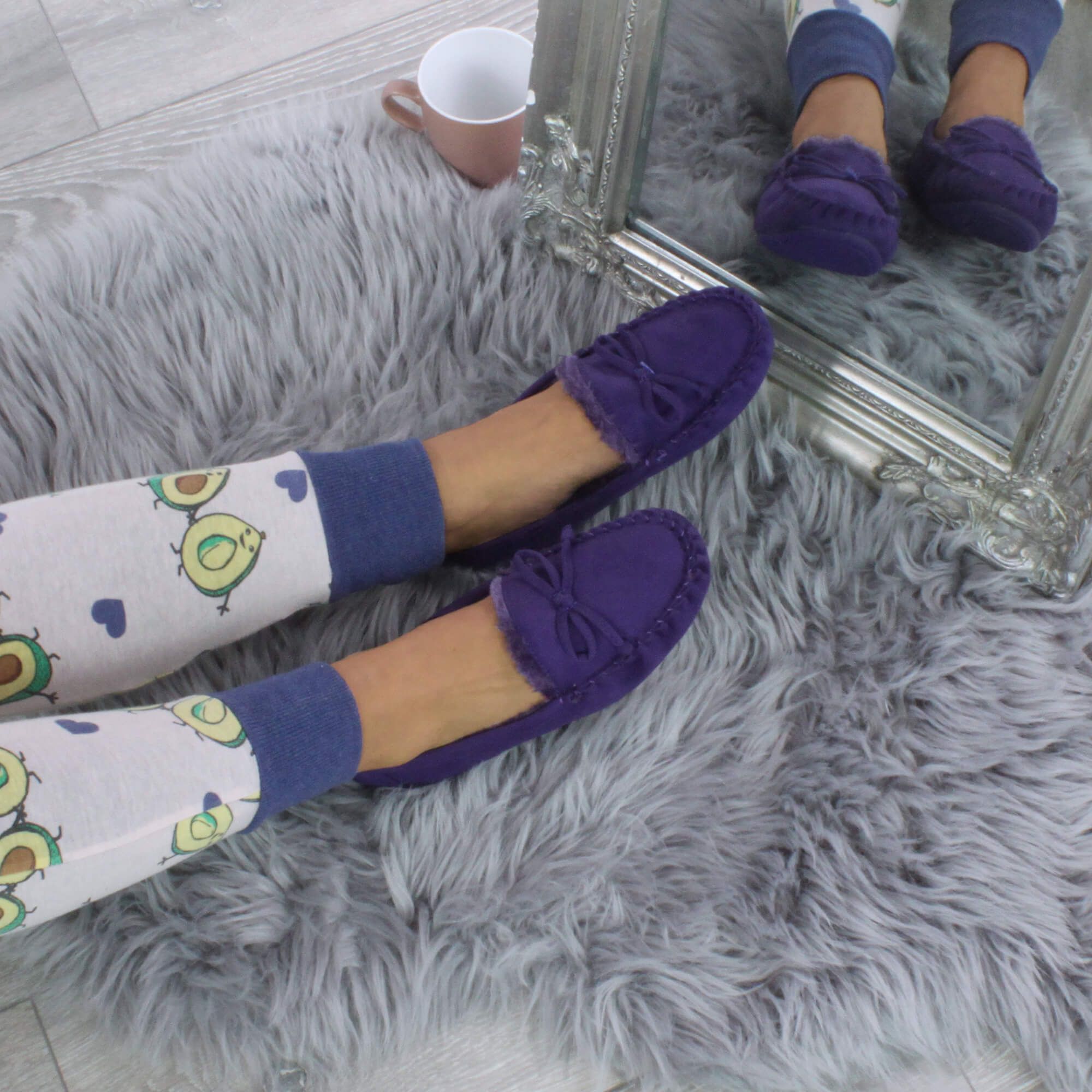 Flat  Heel Boat Shoes Moccasins  Slippers