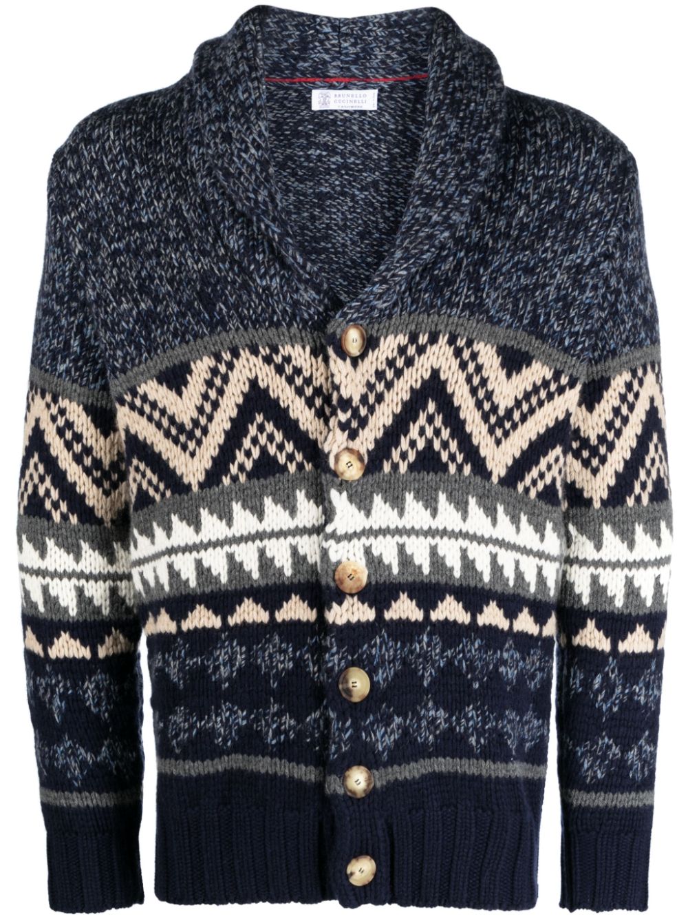 Jaquard Cardigan