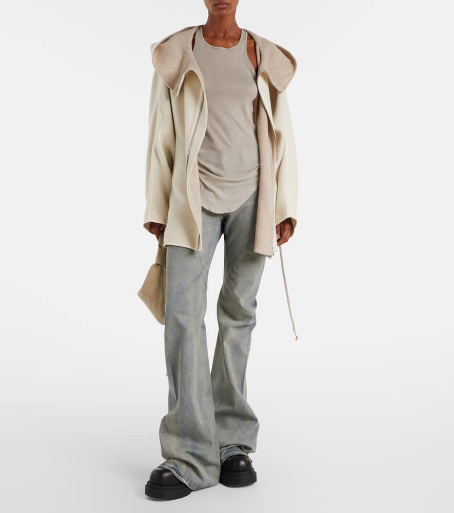 Camel and wool jacket