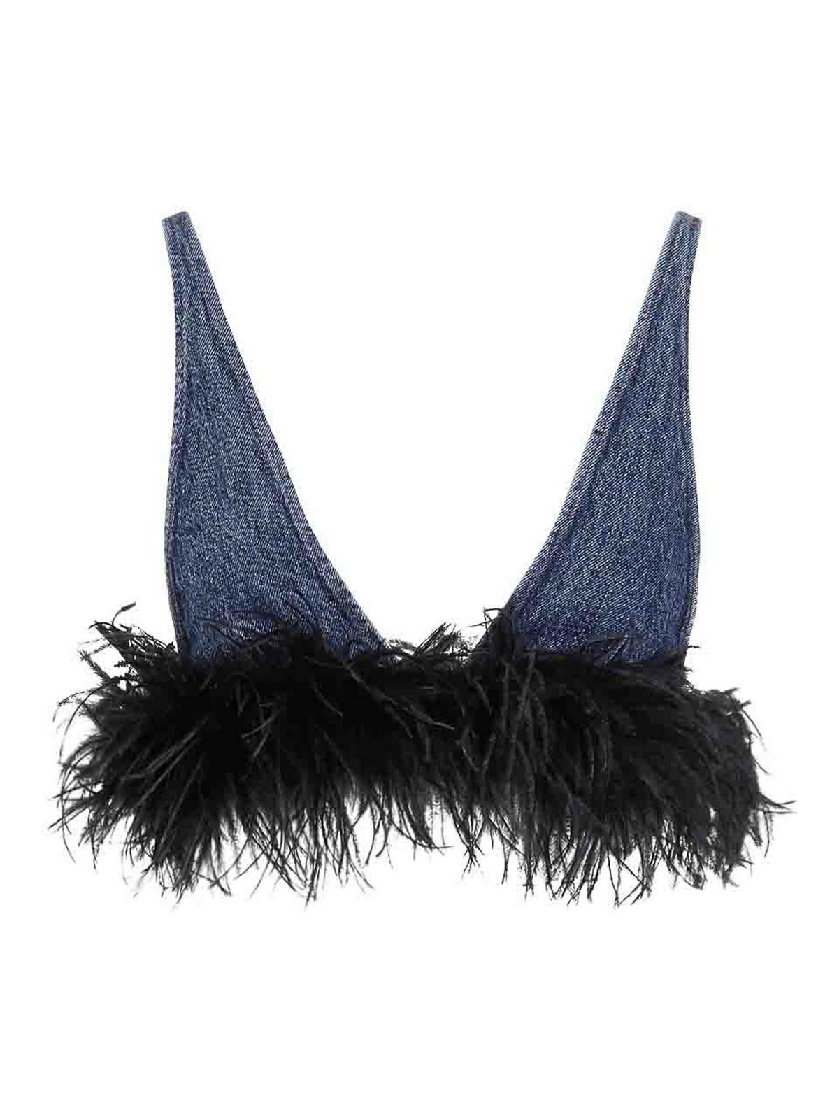 Denim Crop Top