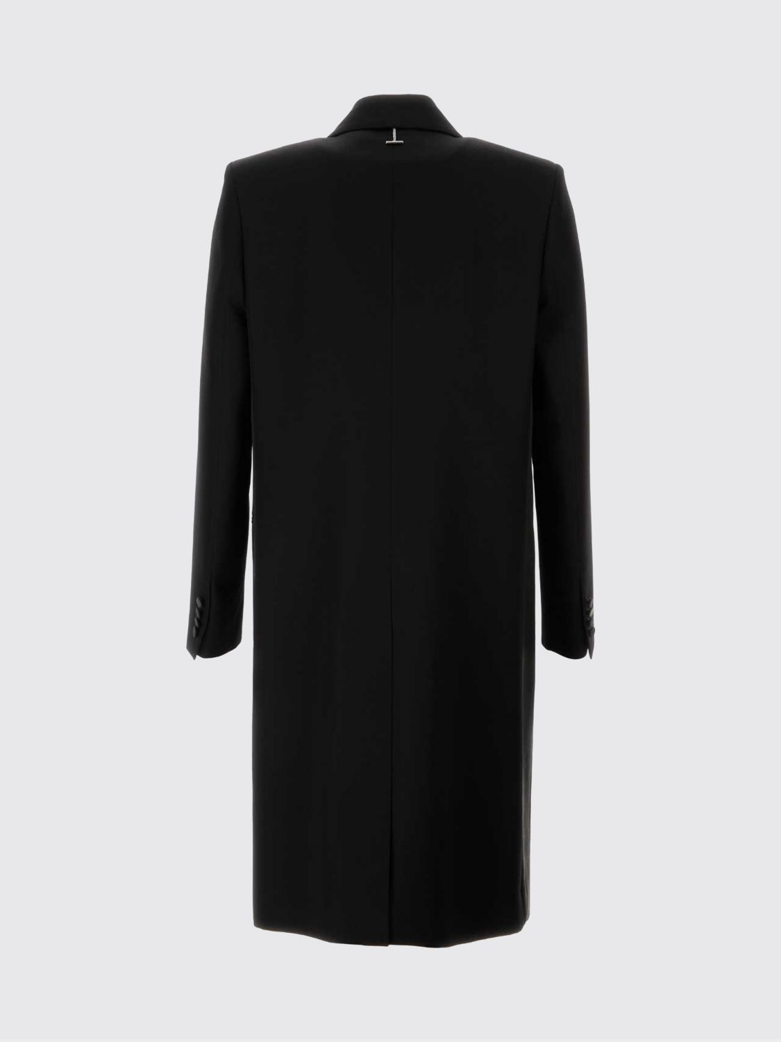 Coat Men color Black
