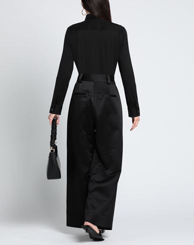 Soluzione Woman Shirt Black Size 10 Cotton