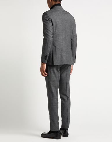 Man Suit Lead Size 40 Wool, Elastane