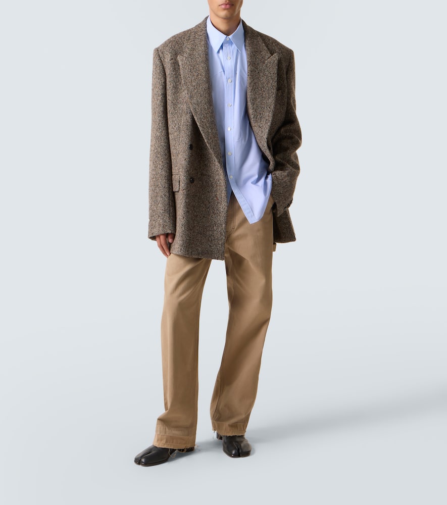 Cotton poplin shirt