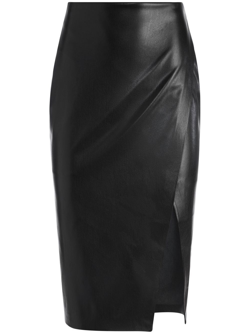 Siobhan slipwrap midi skirt - Black