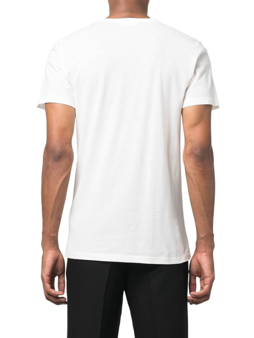 Crew-neck fitted T-shirt