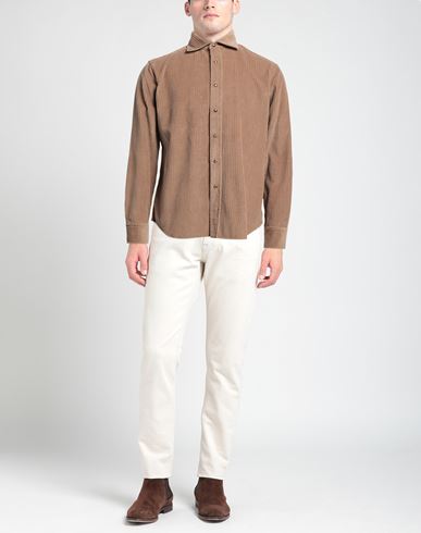 Man Shirt Light brown