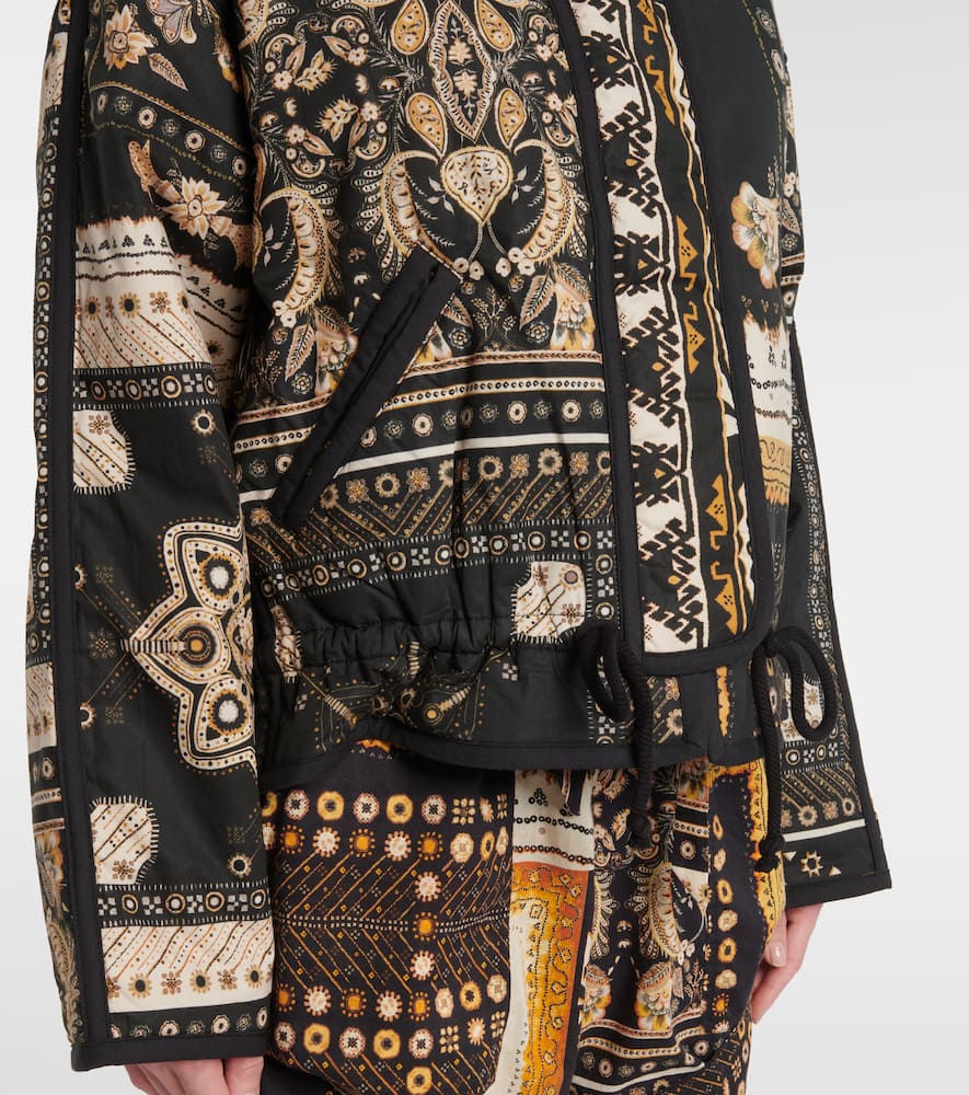 Granger printed cotton bomber jacket