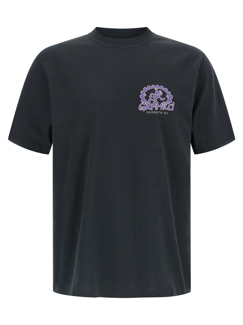 Black Equipped For Dirt T-shirt
