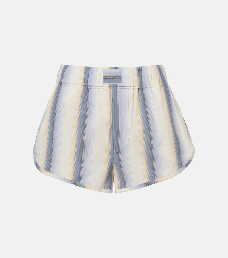 Melinea striped cotton shorts