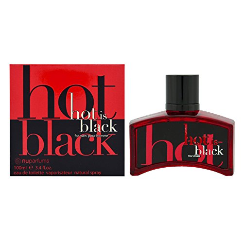 Mens Hot Is Black EDT Spray 3.4 oz Fragrances 875990000954