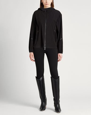 Woman Jacket Black Size 4 Polyamide, Elastane, Polyurethane