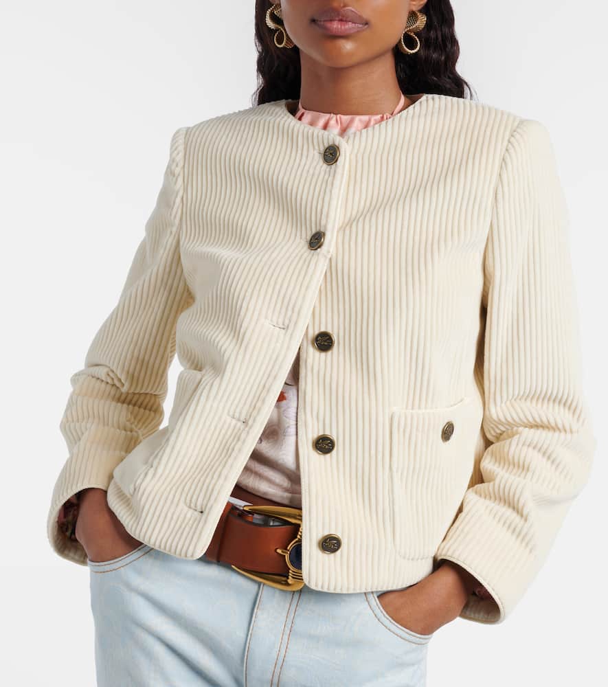 Cotton corduroy jacket