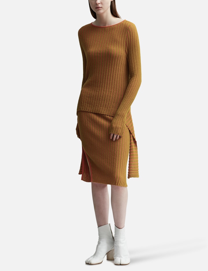Fluted Skirt