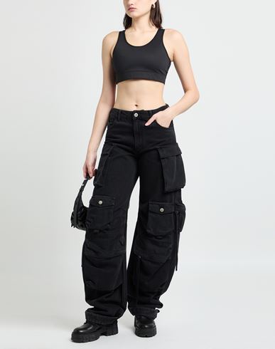Woman Top Black Size M Polyamide, Elastane