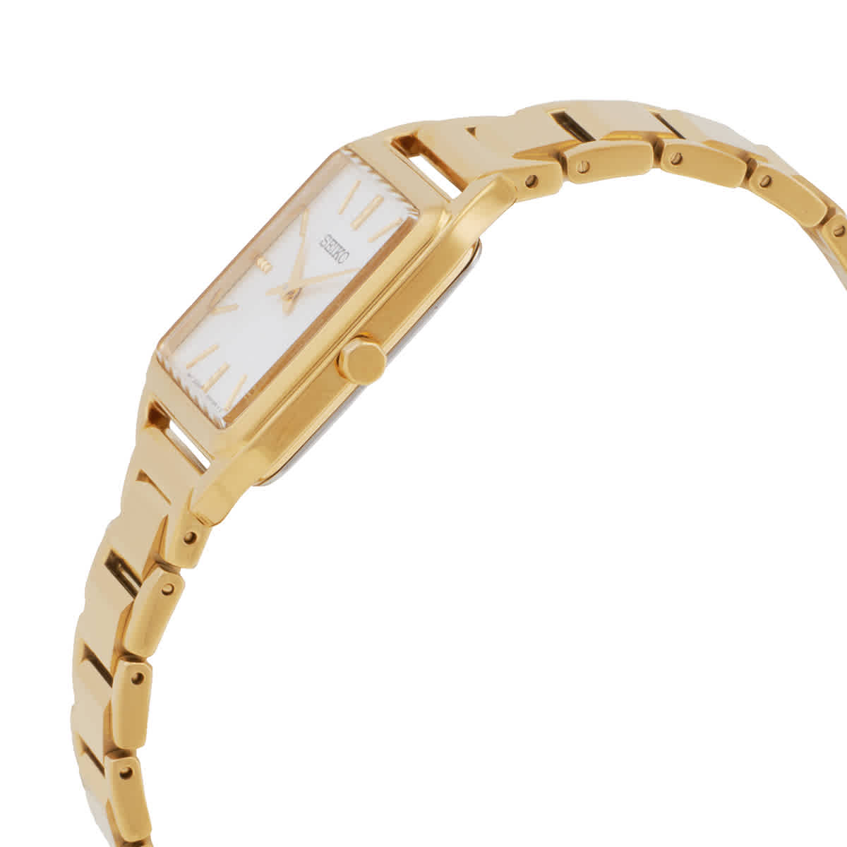 Essentials Quartz Gold Dial Ladies Watch SWR078