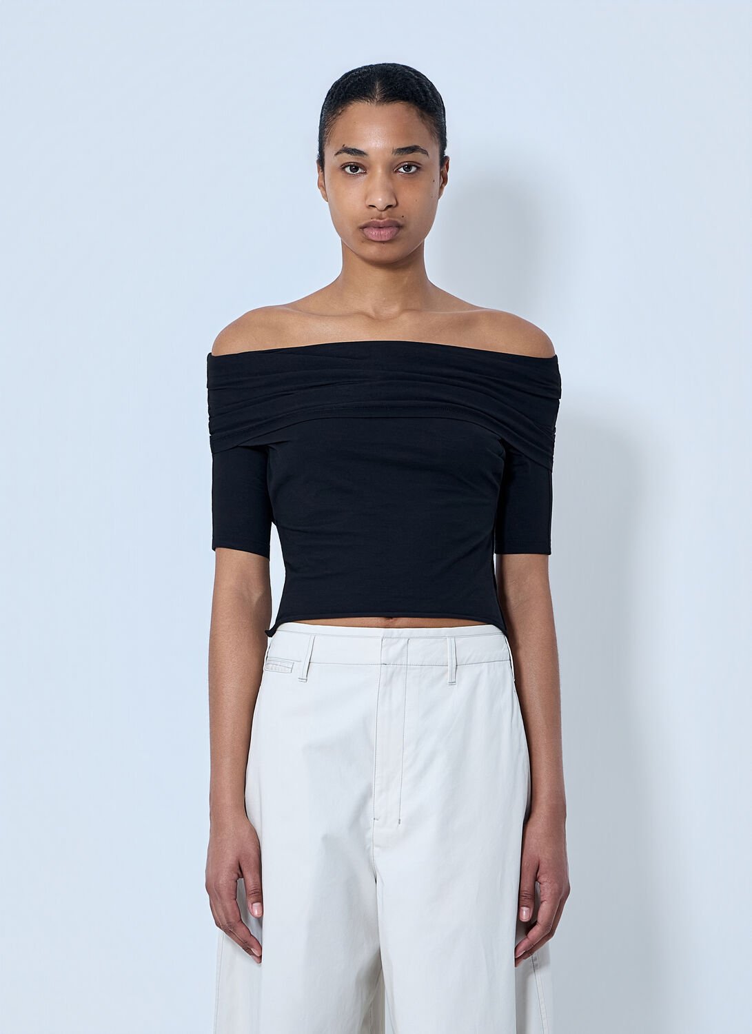 Short Sleeve Twisted Top