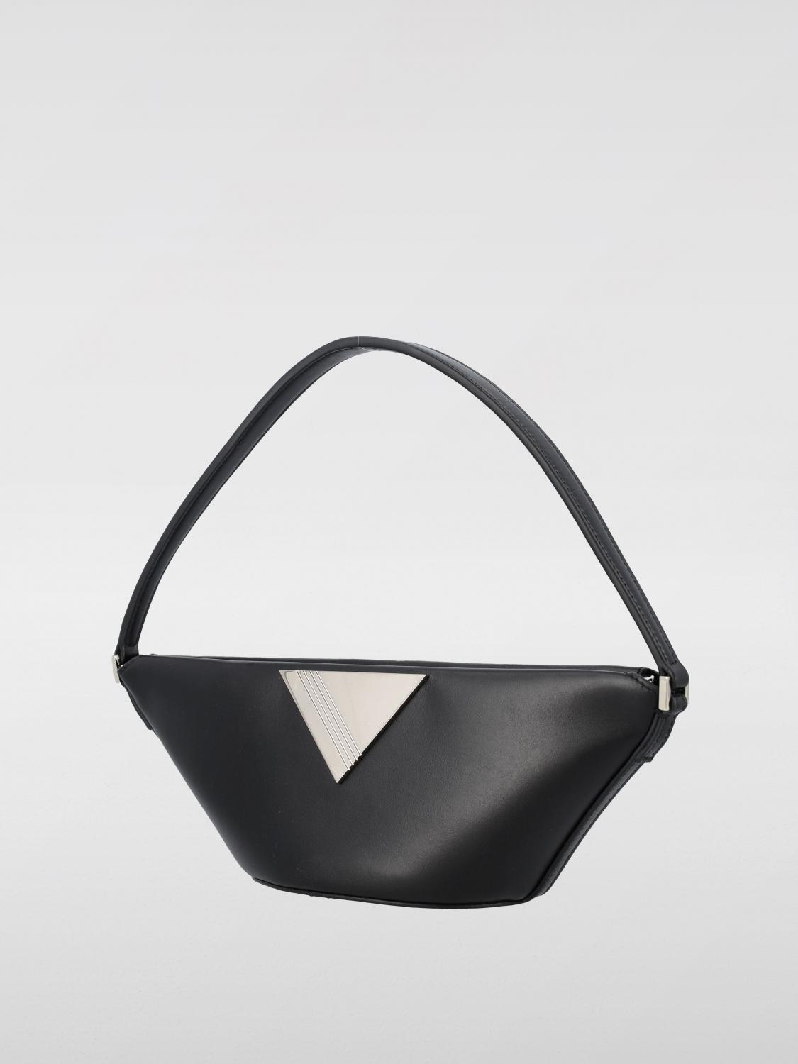 Piccola leather shoulder bag - Black