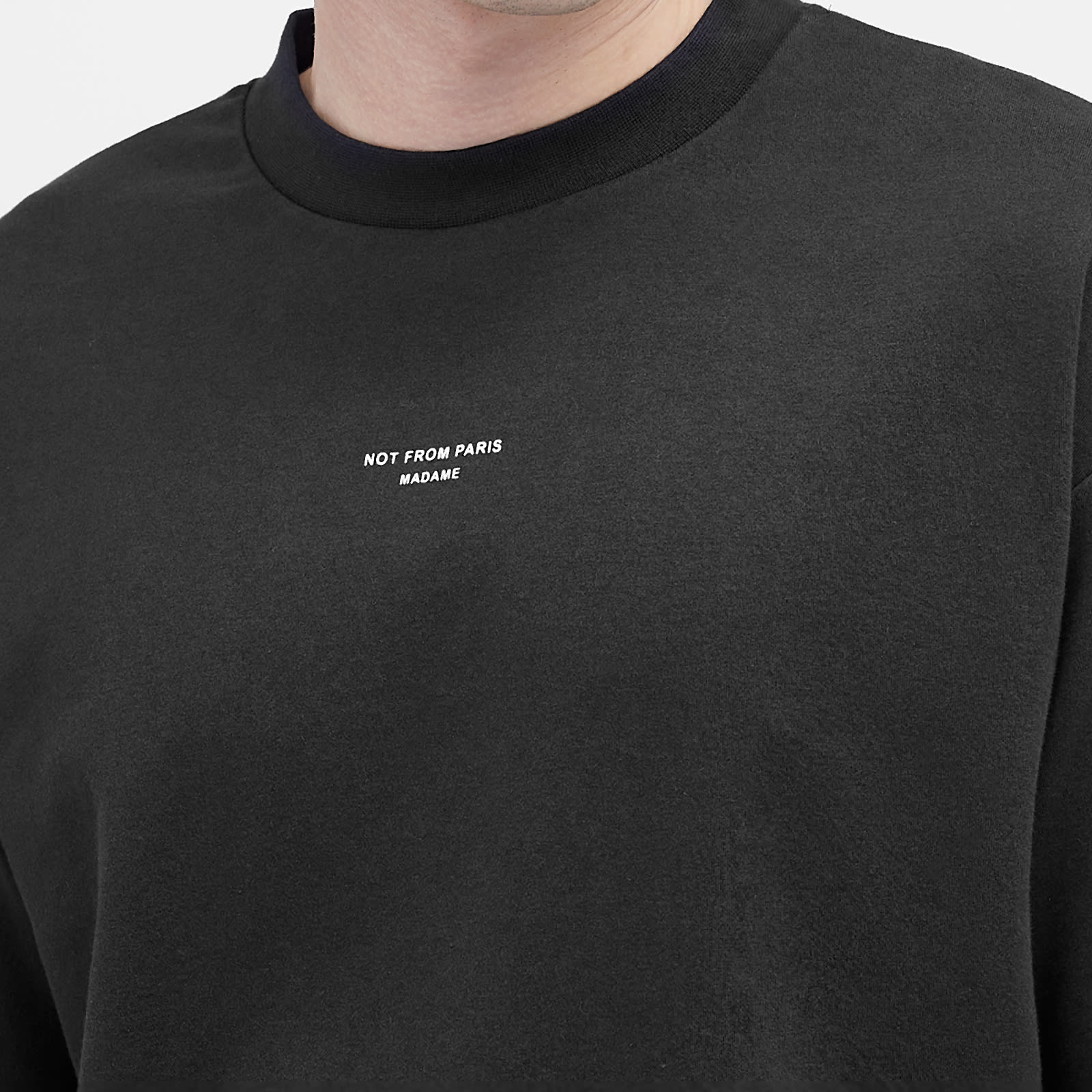 Men's Not From Paris Madame Classic T-Shirt in Black