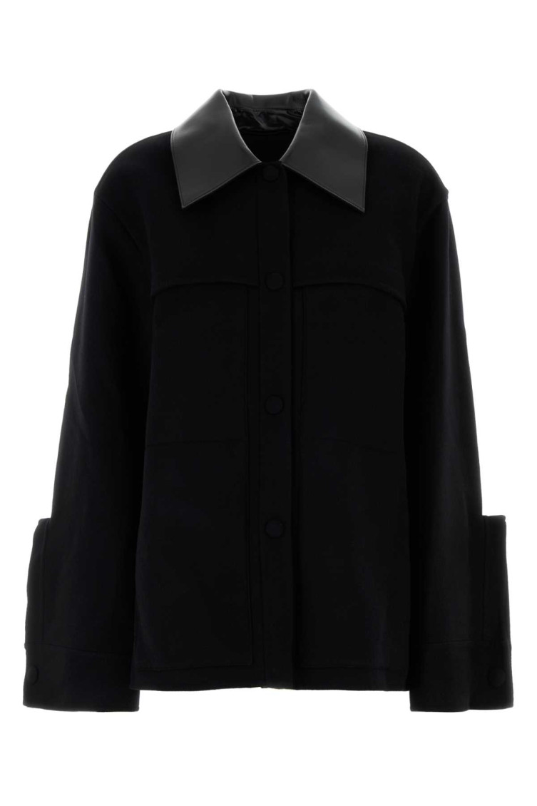 Black wool jacket