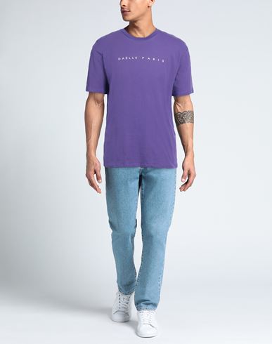 Man T-shirt Purple