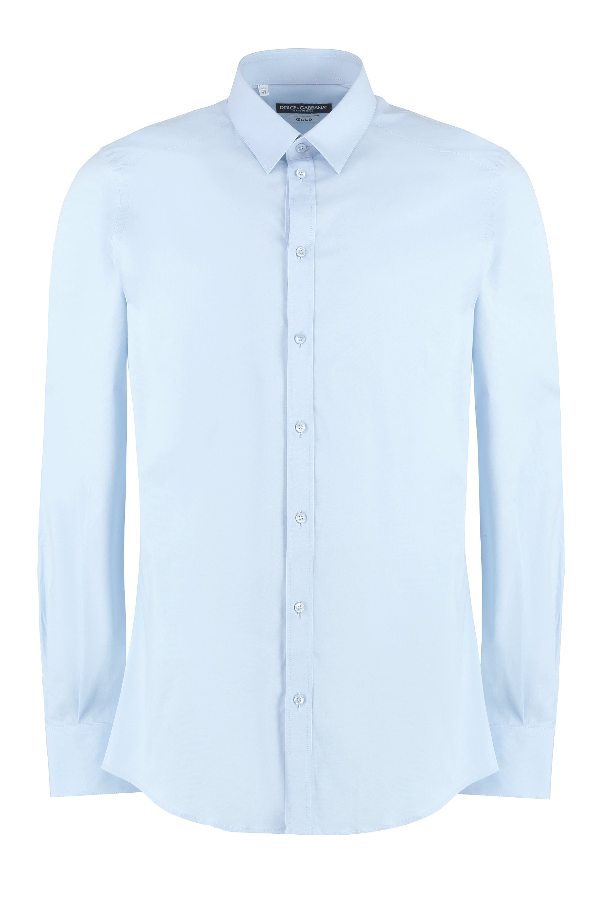 Classic Cotton Shirt with Button Fastening