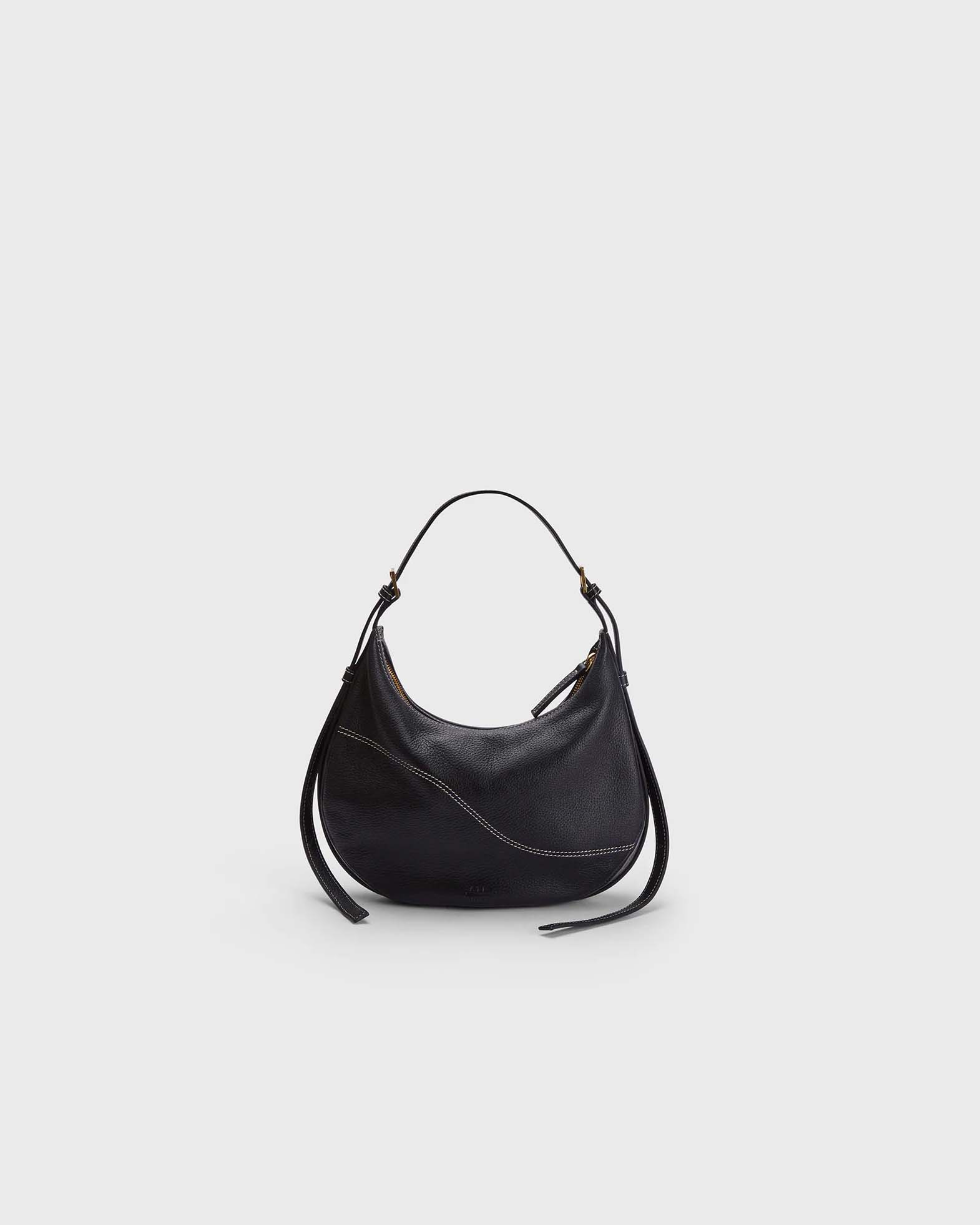 ATP Atelier Bag Liveri Contrast Stitch Black ONESIZE
