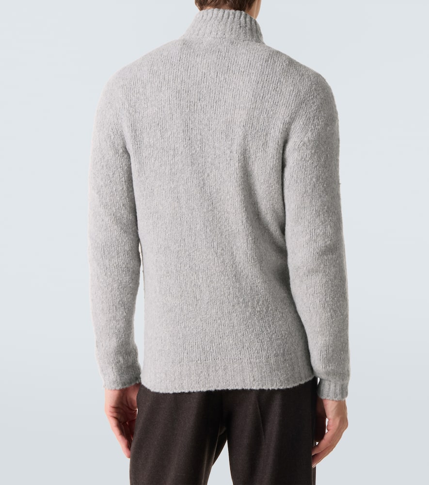 Wool and cashmere-blend cardigan