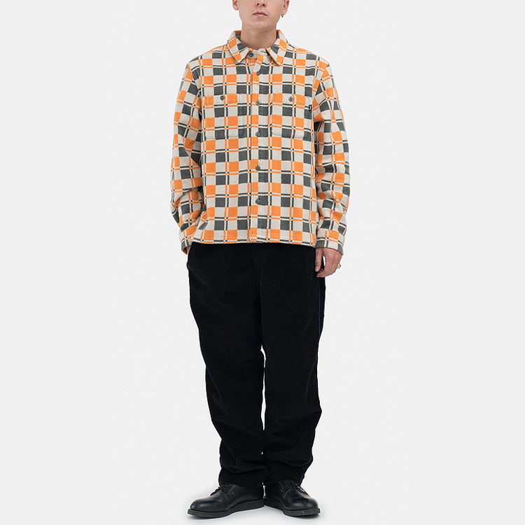 Brent Plaid L/S Shirt 'Tan'