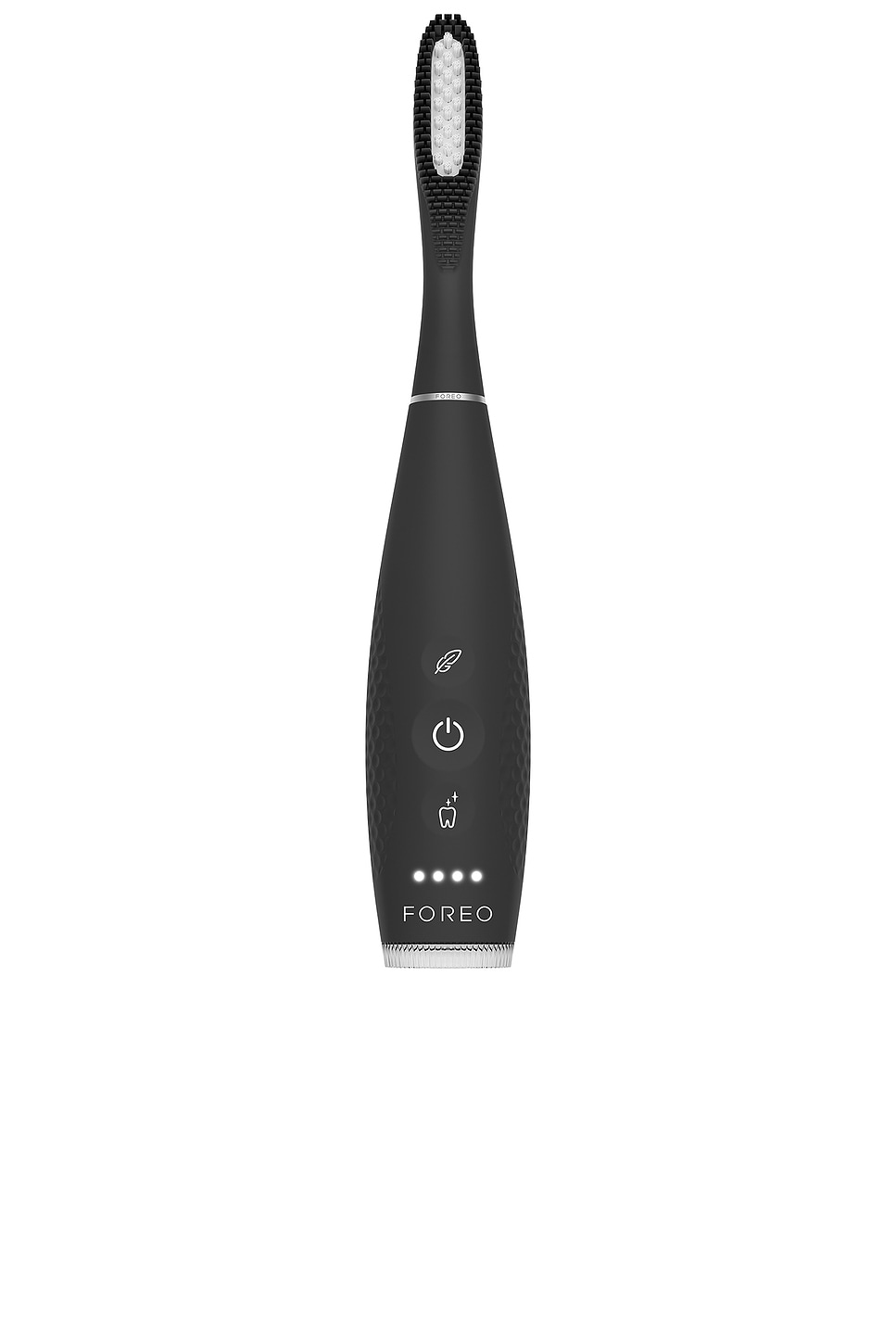 FOREO issa 4 Plus Smart Hybrid Silicone Sonic Toothbrush in Black - Black. a