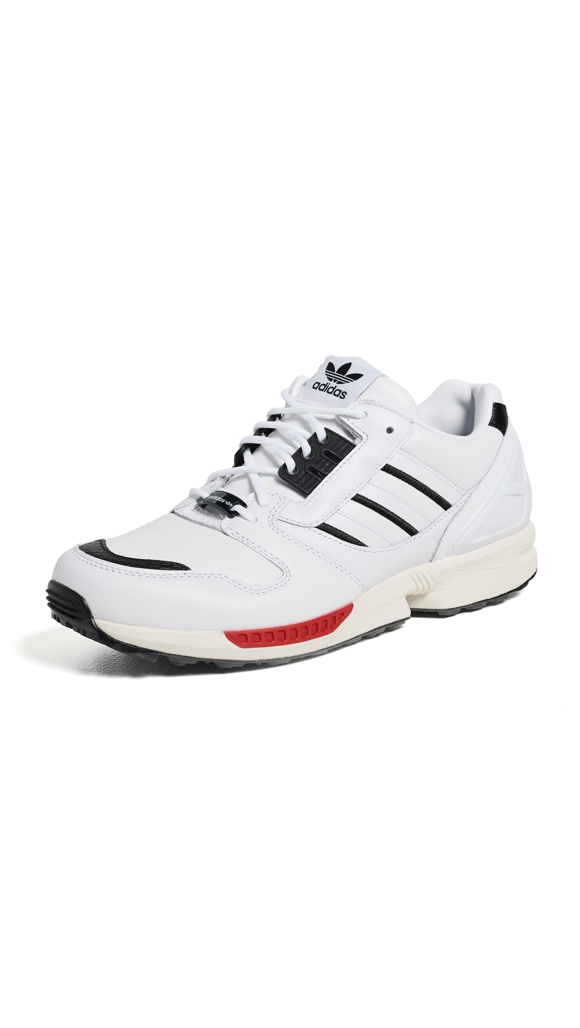 ZX 800 Spikeless Golf Shoes White/White/Core Black