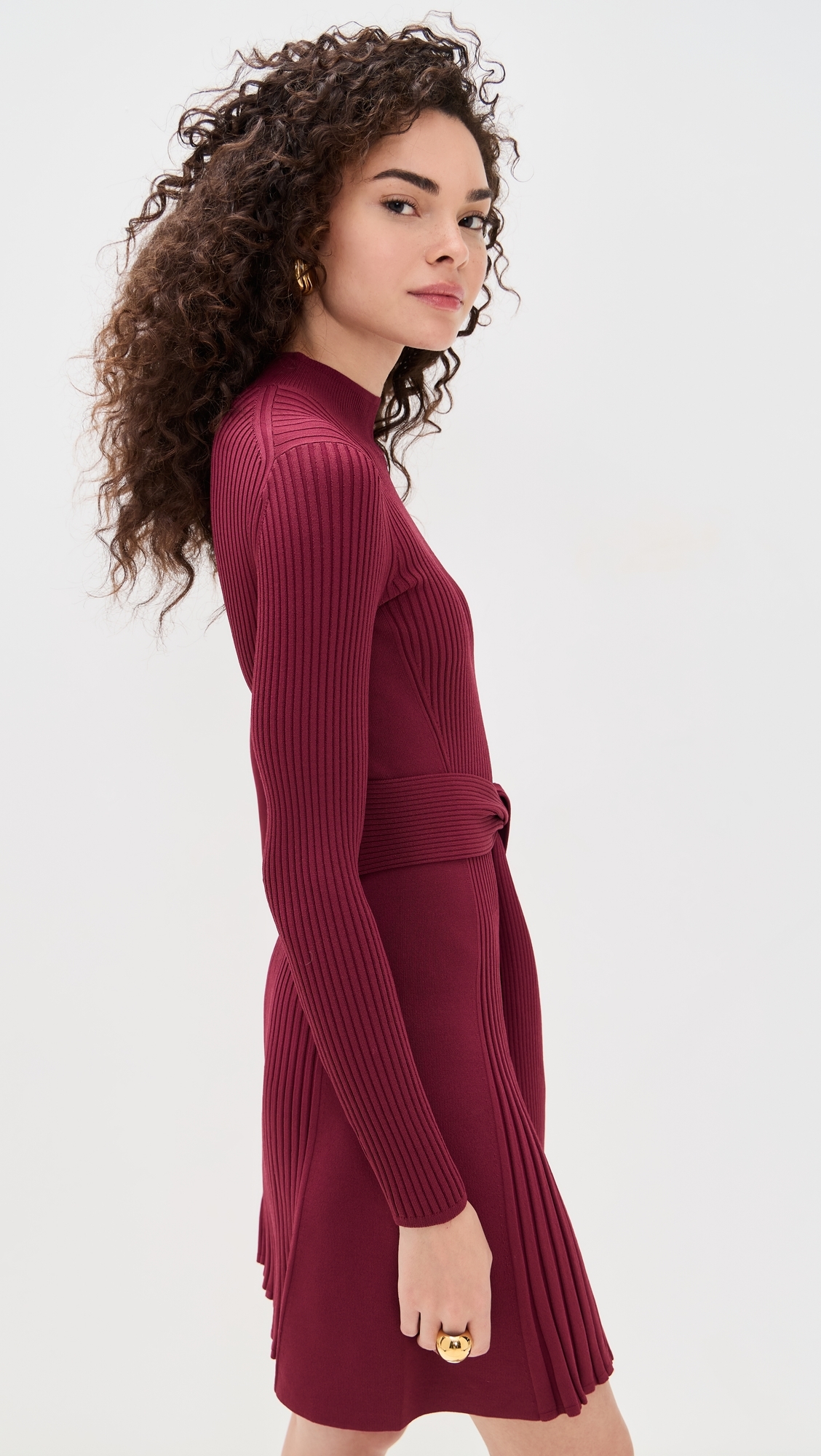 Tara Dress Burgundy
