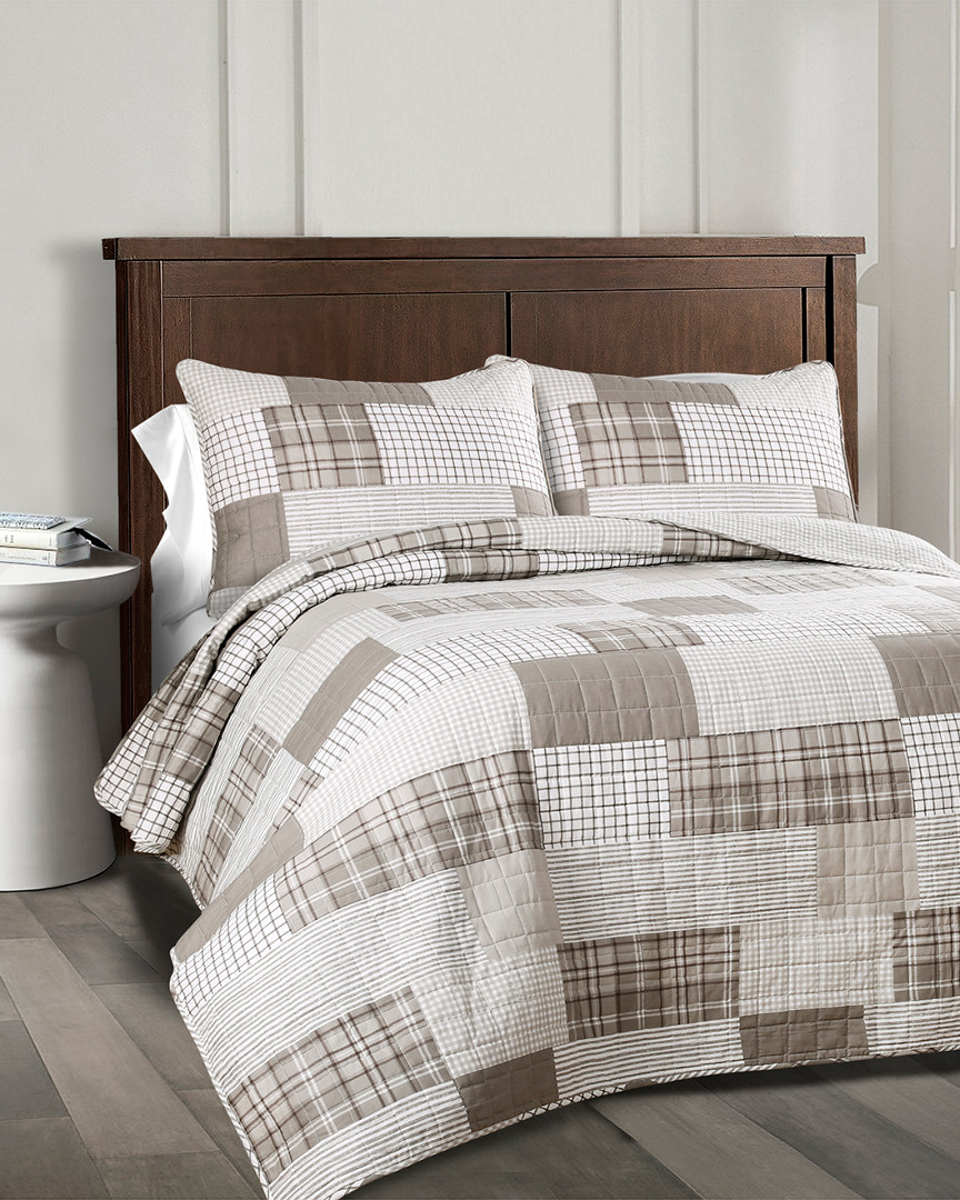 Lush Decor Fashions 3pc Greenville Quilt Set