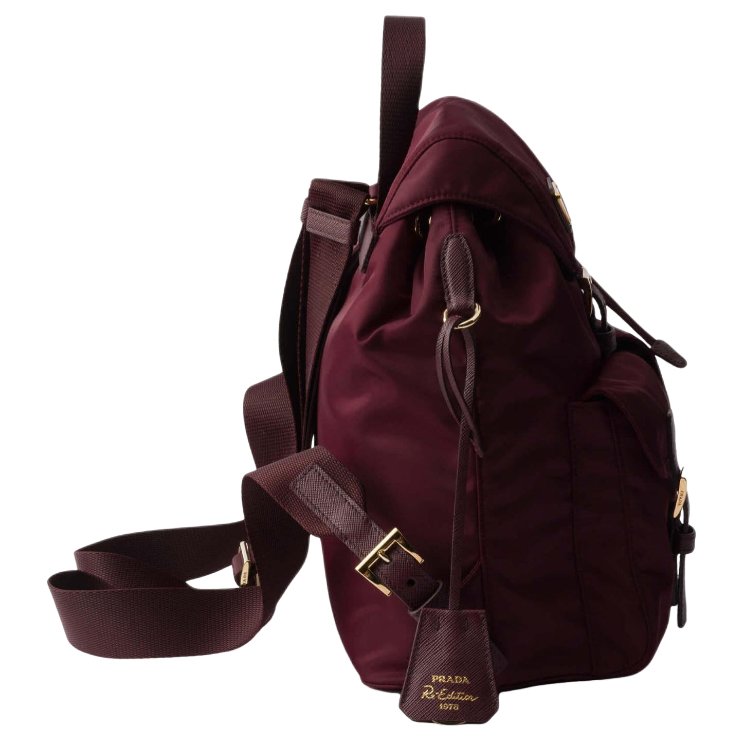 (WMNS) FW25 Re-Edition 1978 Small Re-Nylon Backpack 'Burgundy'