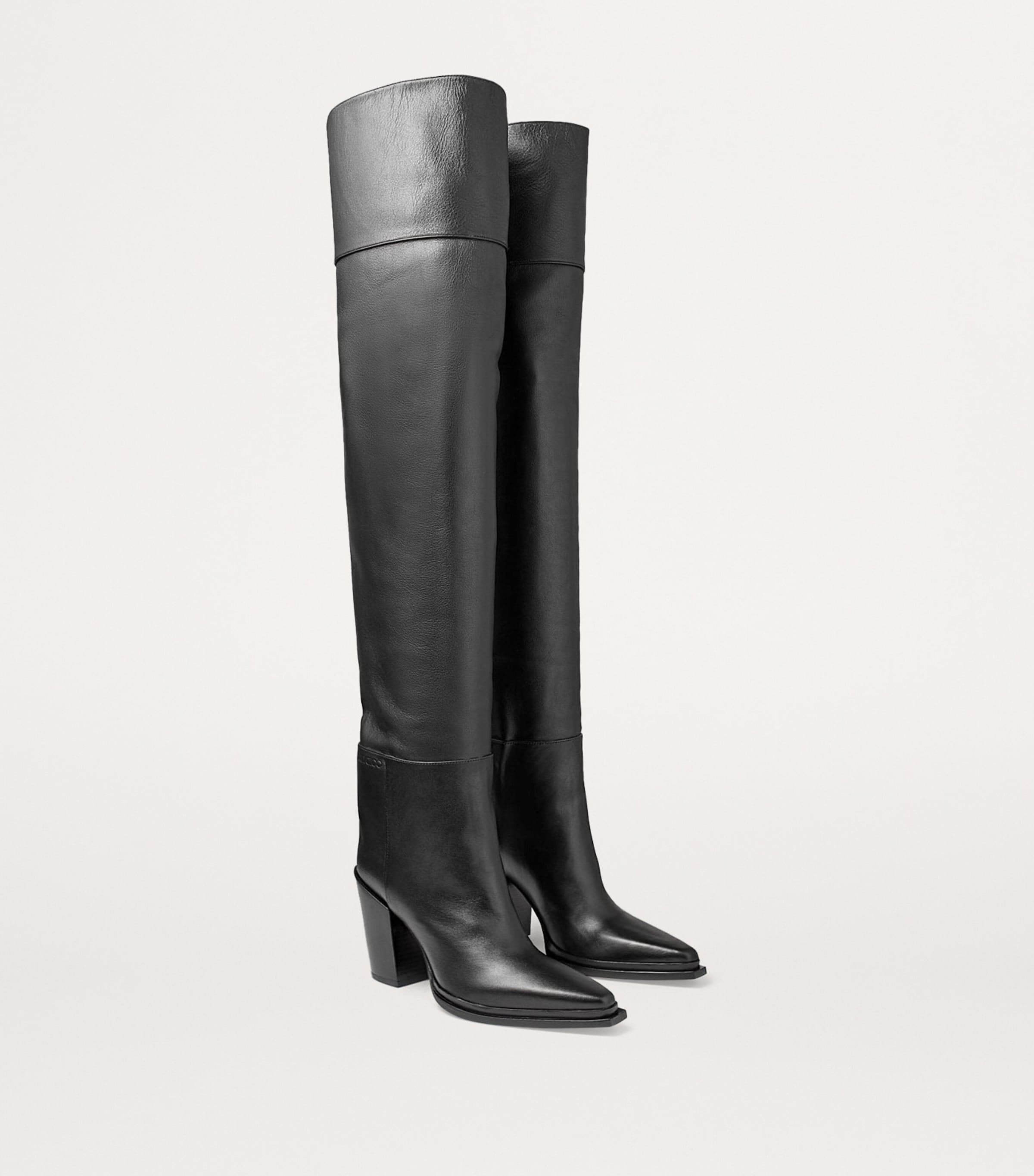 Cece 80 Leather Over-The-Knee Boots