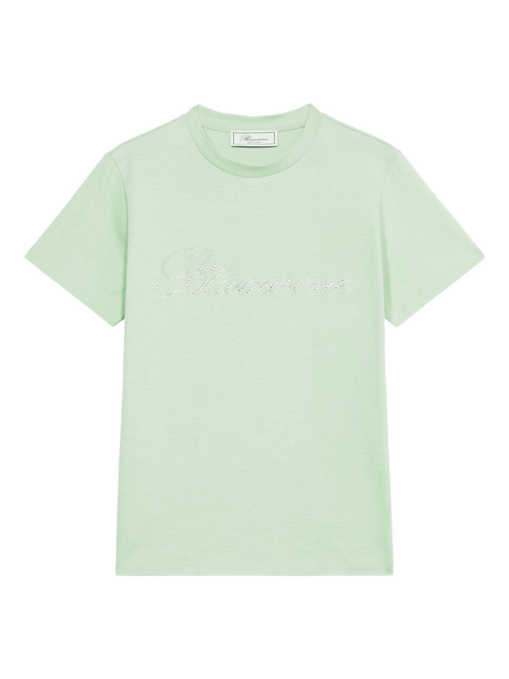 Crystal-embellished T-shirt - Green
