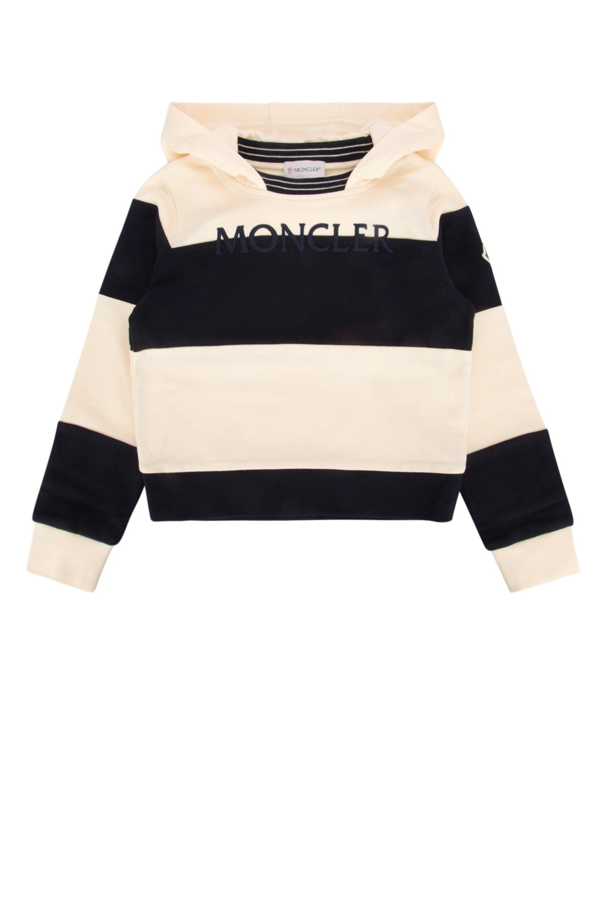 Striped Cotton Sweatshirt — Multicolor