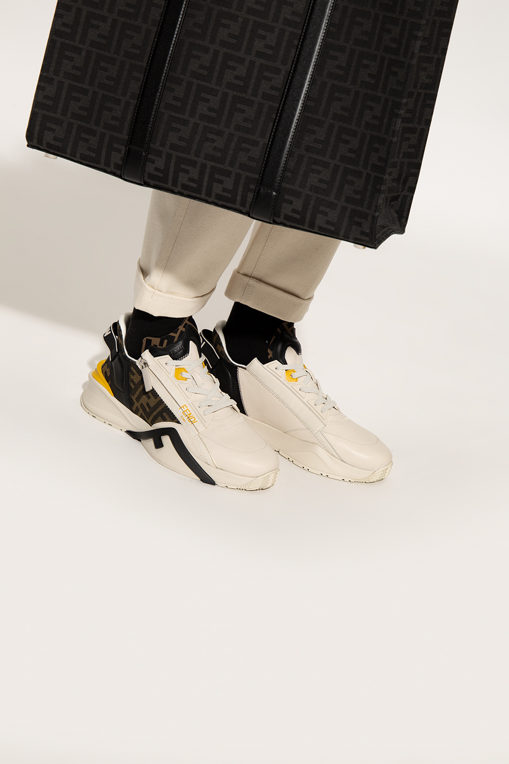 ‘Flow’ Sneakers, Men's, Cream