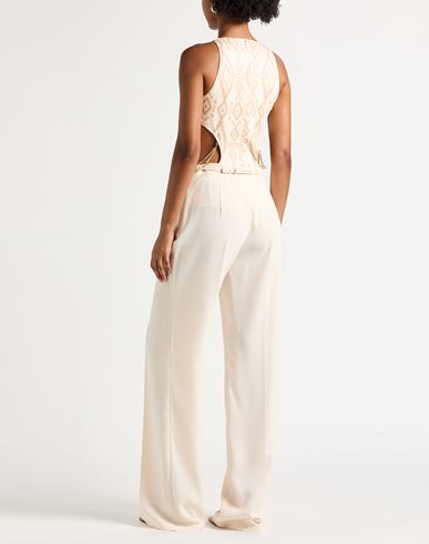 Woman Bodysuit Cream Size 10 Viscose
