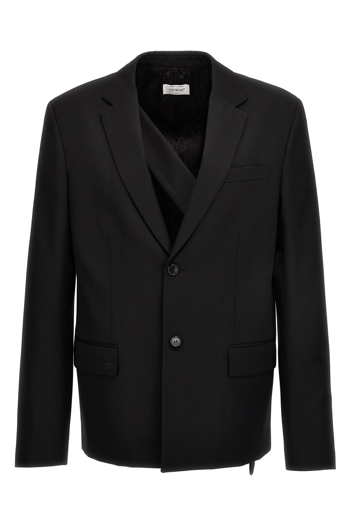 'Ow Embroidery' Blazer