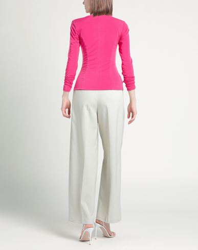 Woman Top Fuchsia Size 10 Polyamide, Elastane