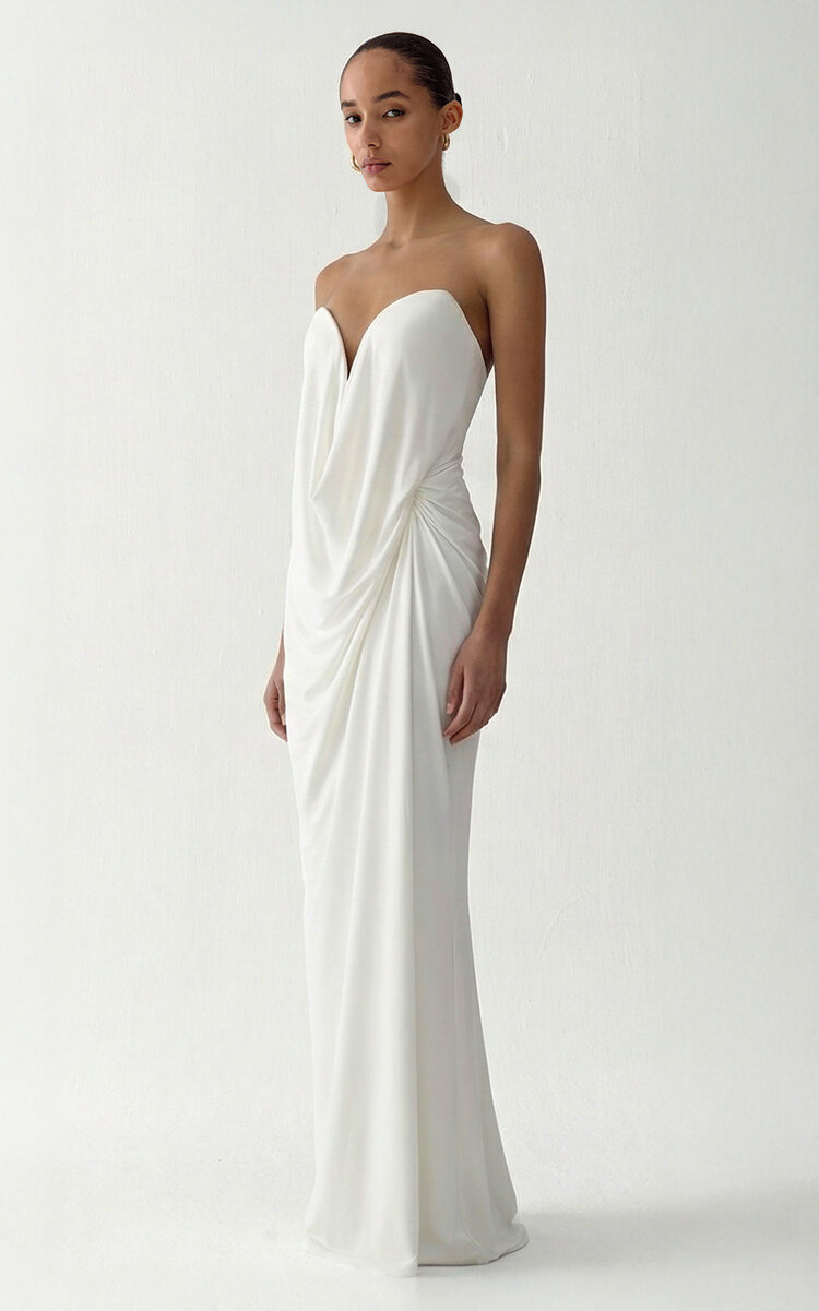 Rodin Draped Maxi Dress - Moda Operandi