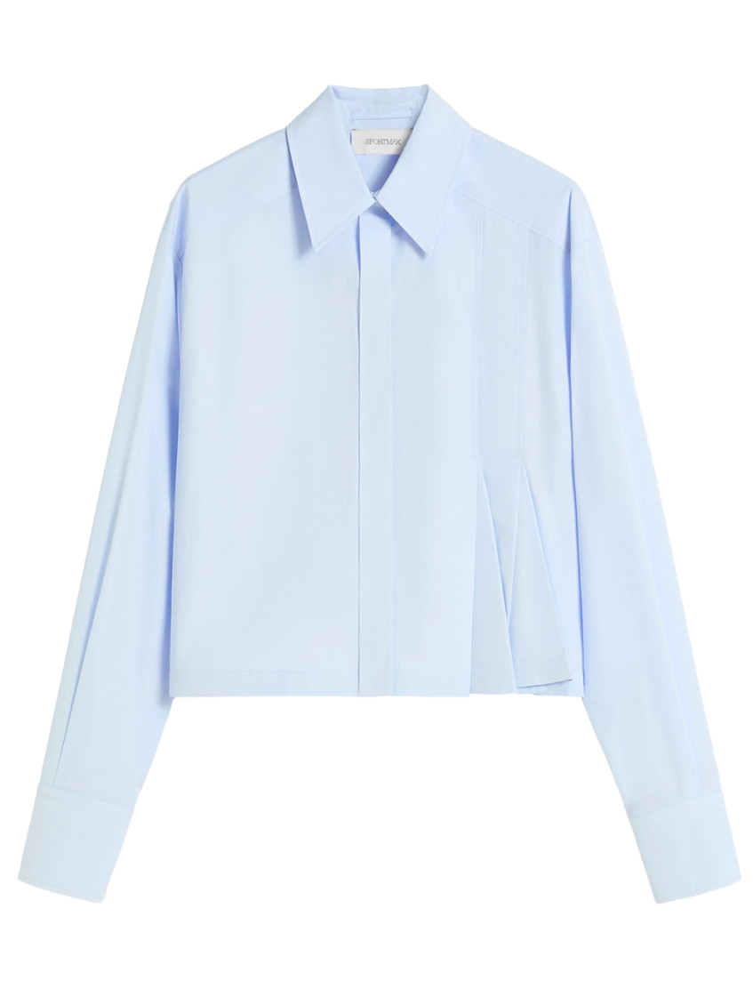 Blue Solid Shirt