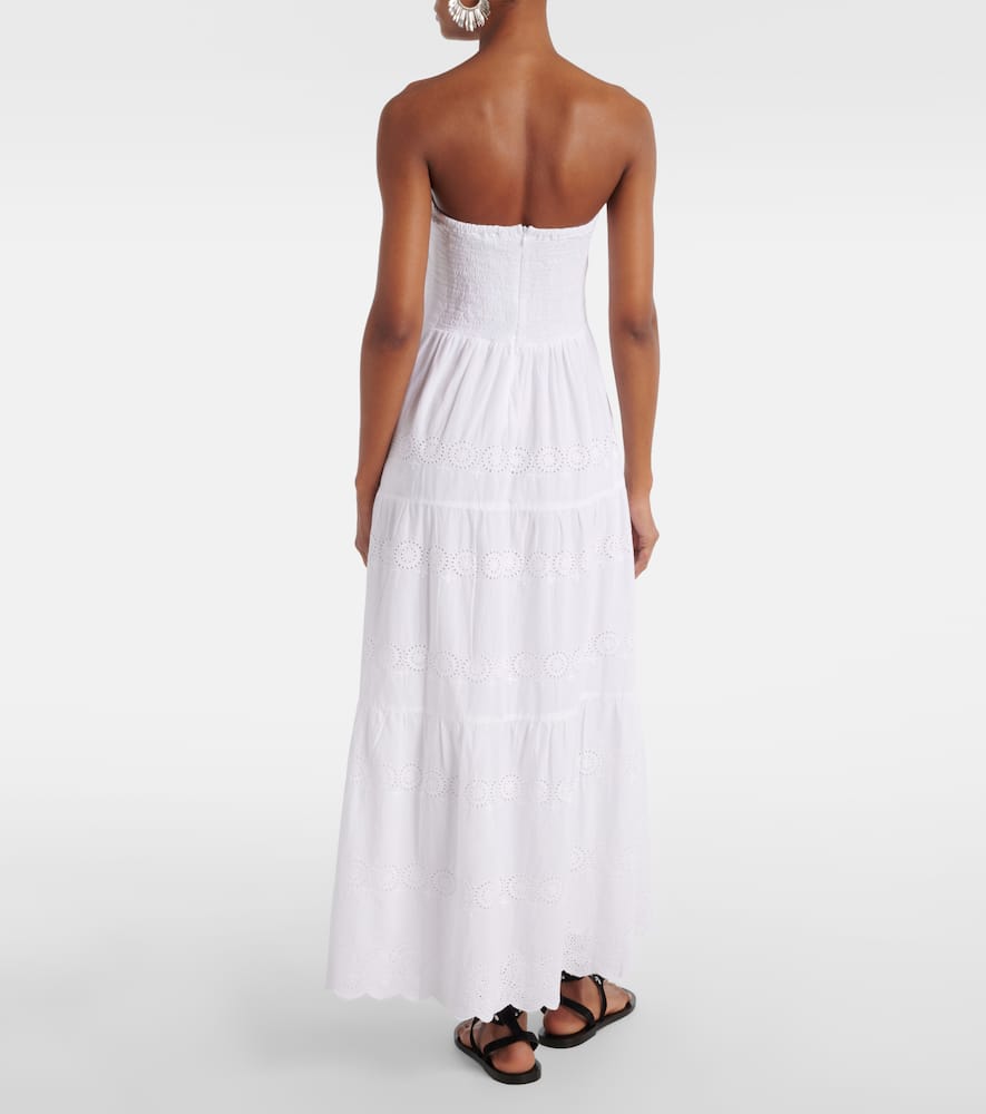 Sophie broderie anglaise cotton maxi dress