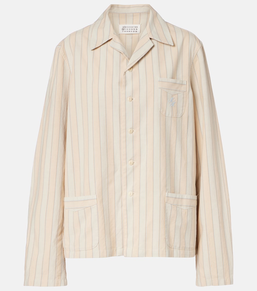 Striped cotton shirt