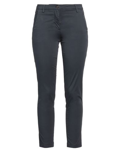 Woman Pants Midnight blue Size 4 Cotton, Elastane