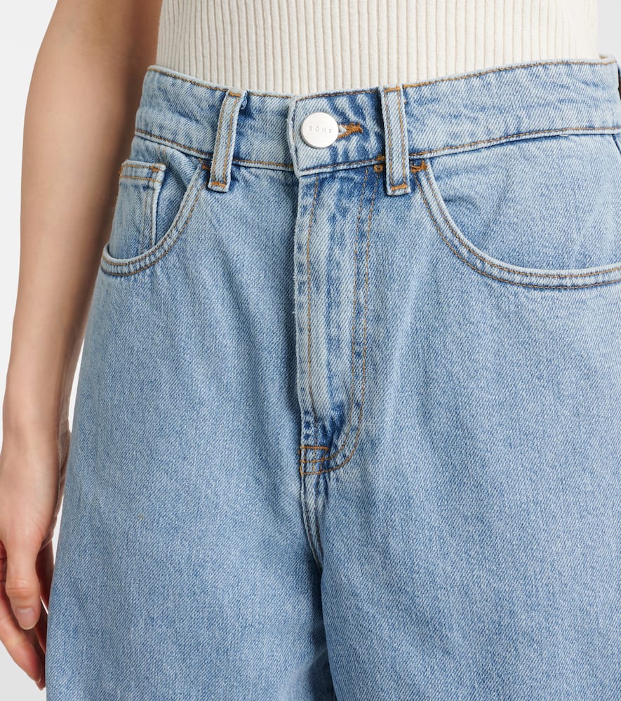 Róhe Low-rise wide-leg jeans